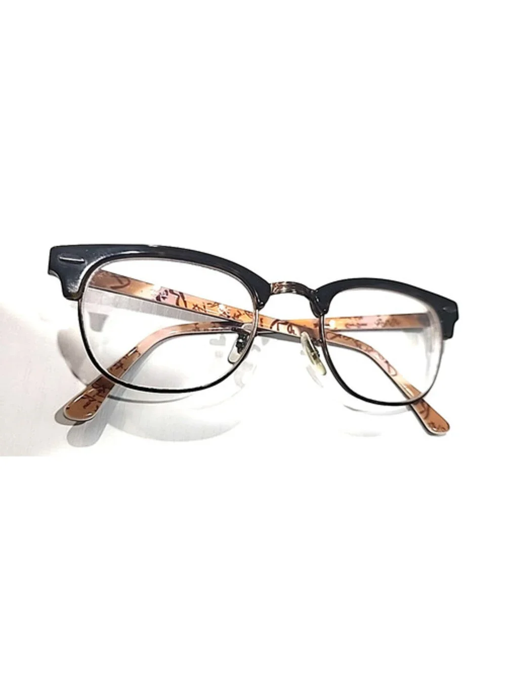 Ray Ban RB5154 5650 Tortoise Round Clubmaster Eyeglasses Frame 49-21 140
